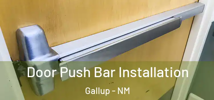 Door Push Bar Installation Gallup - NM
